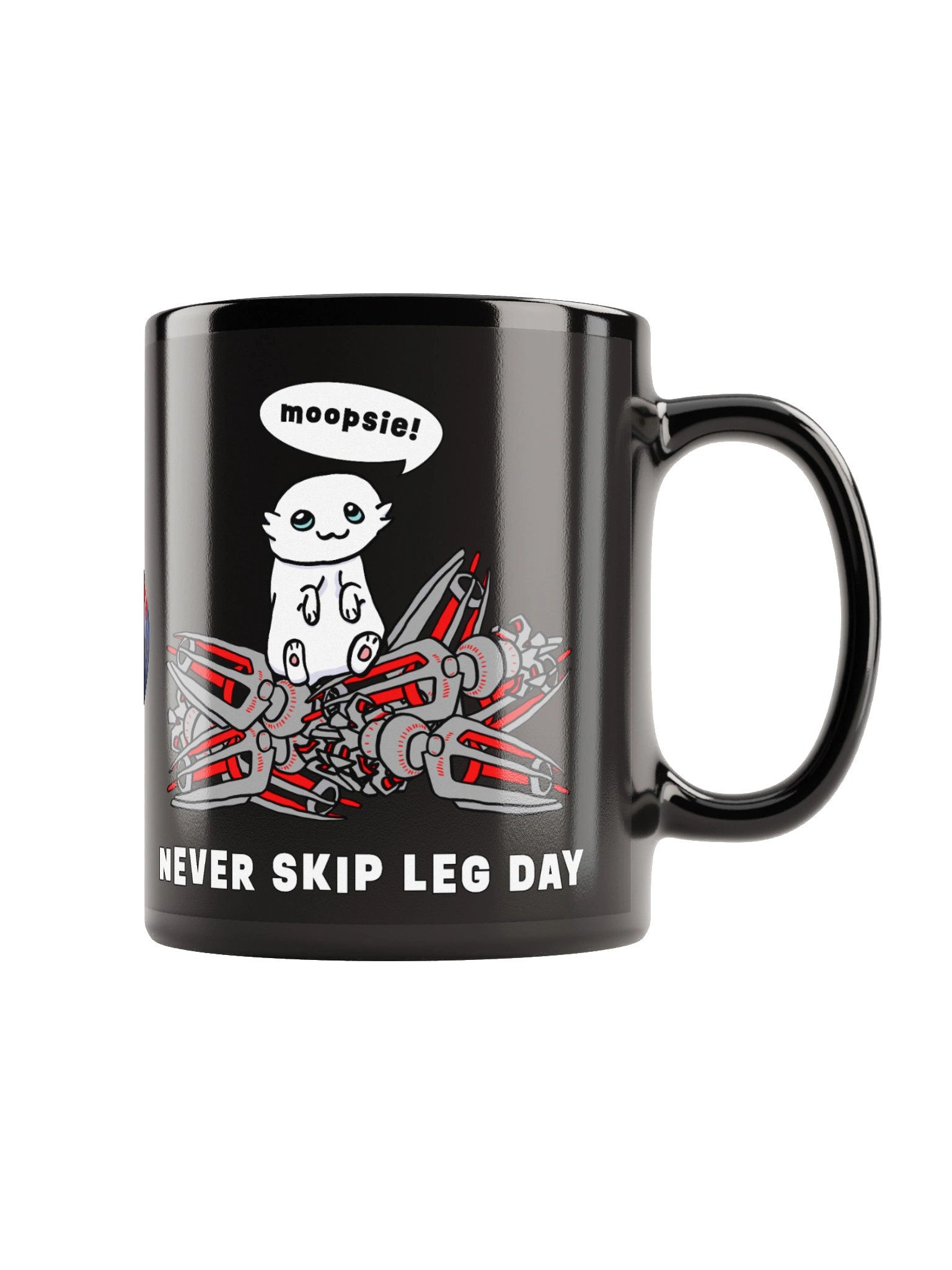 Moopsie Never Skips Leg Day - Mug product image (1)