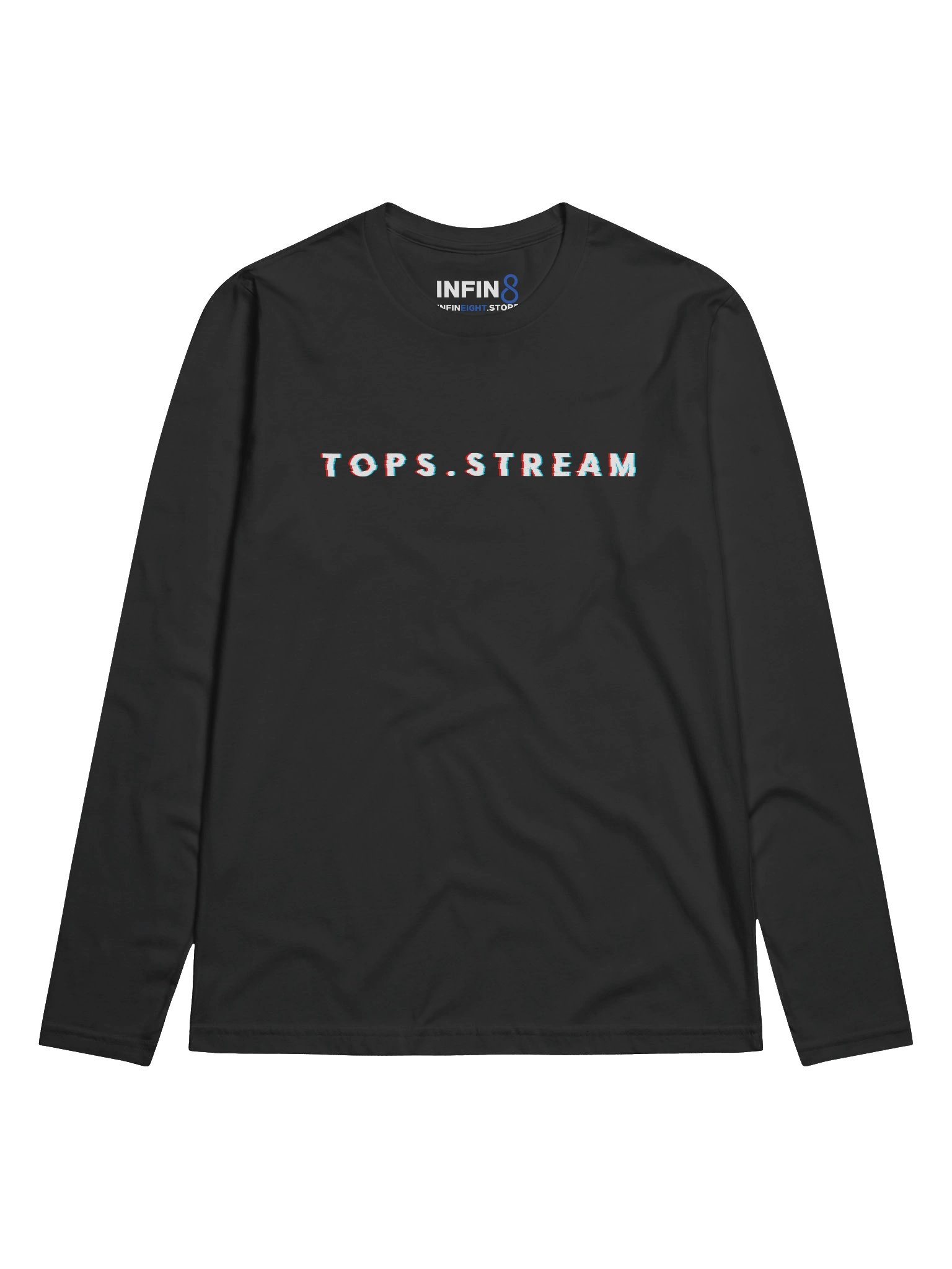Tops Glitch Long Sleeve T-Shirt product image (1)