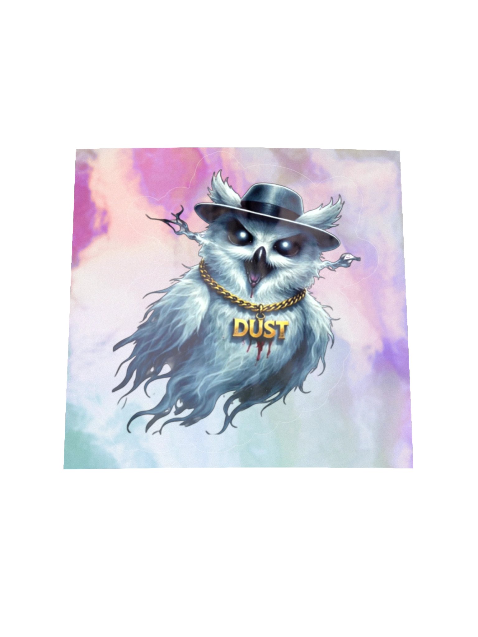 Phant-Owl Holographic 3" x 3" sticker product image (1)