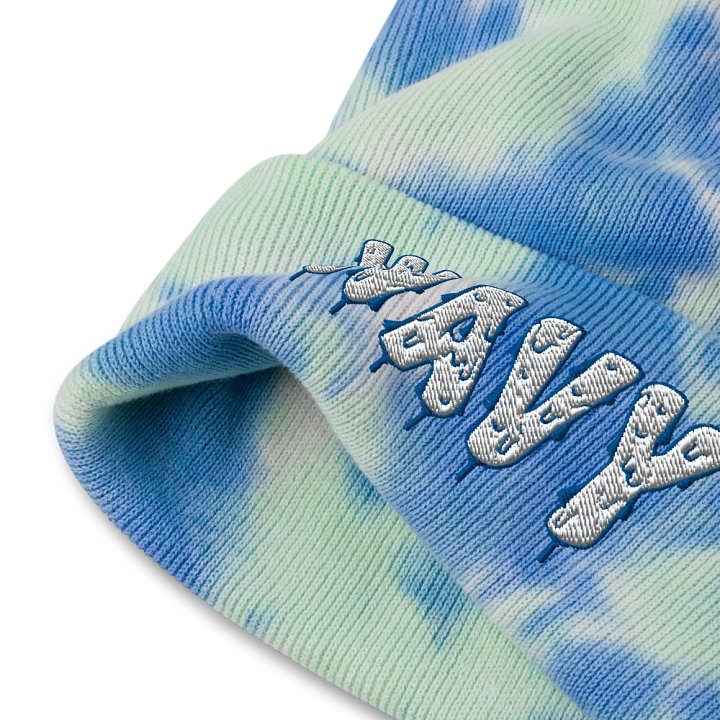 Sky Blue Wavy Beanie product image (2)