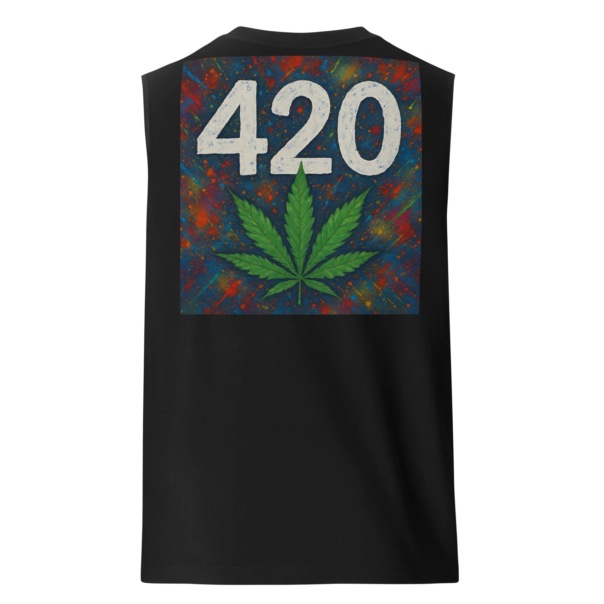 Kitty Got Weed Mens Tank product image (3)