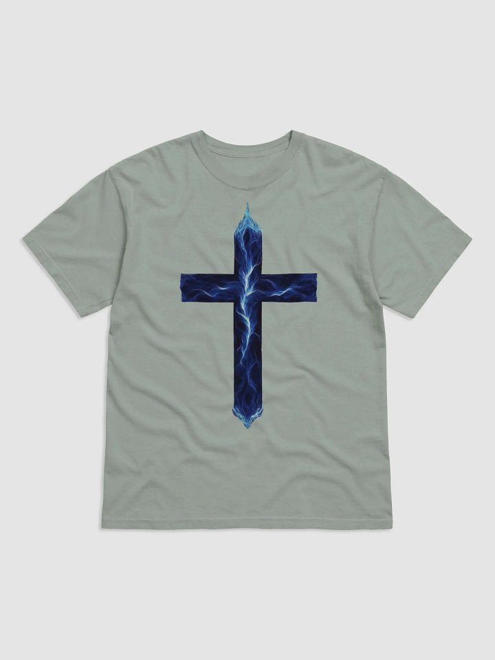 Blue Fire Cross T Shirt product image (2)