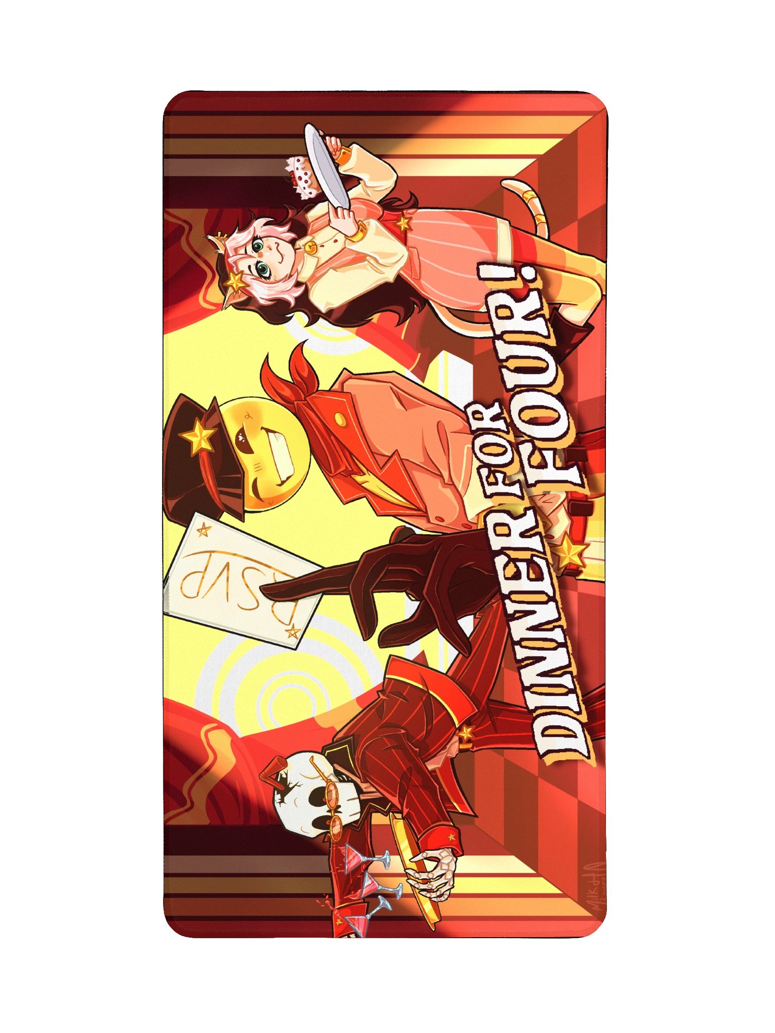 DINNER FOR FOUR MOUSEPAD! product image (2)