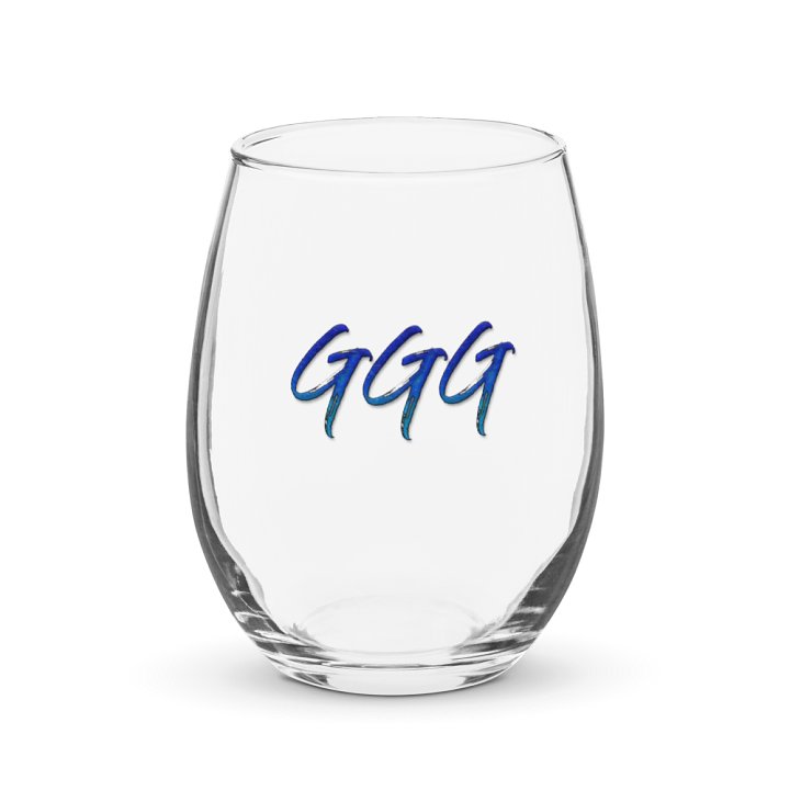 GGG Logo Wine Glass product image (1)