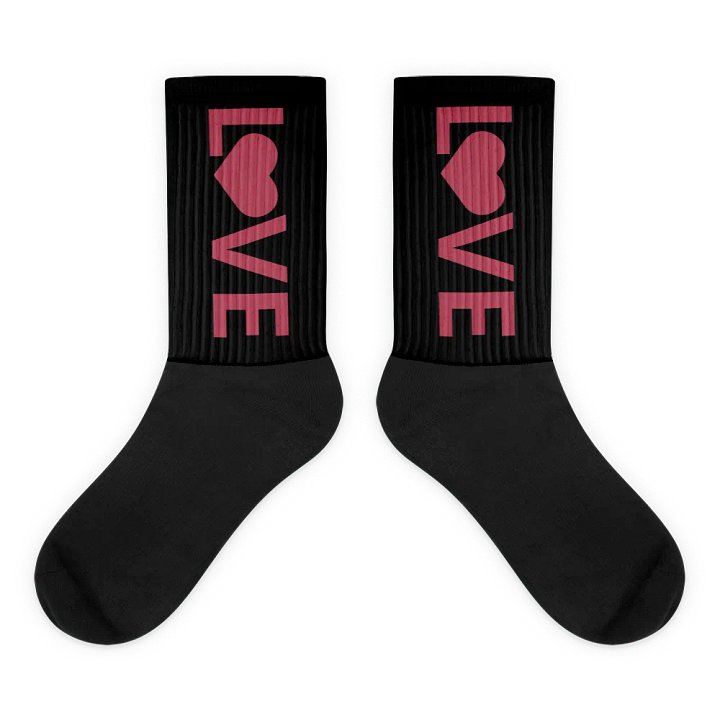 Heartfelt Love Sublimated Socks product image (1)