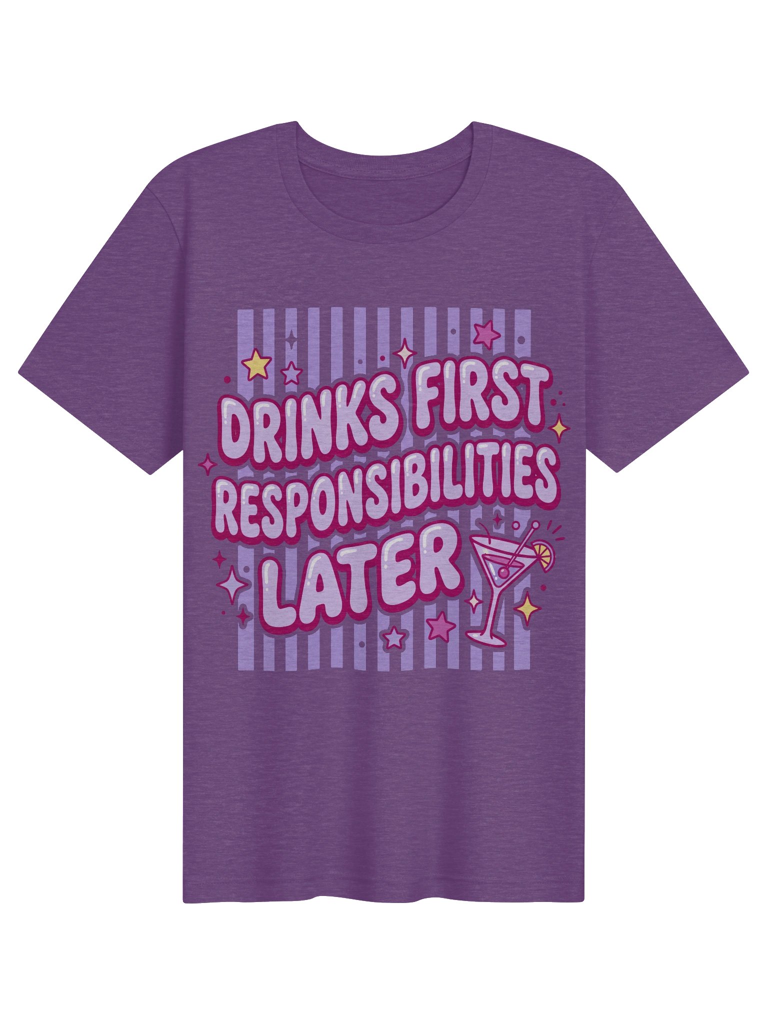 Drinks First, Responsibilities Later Tee product image (4)