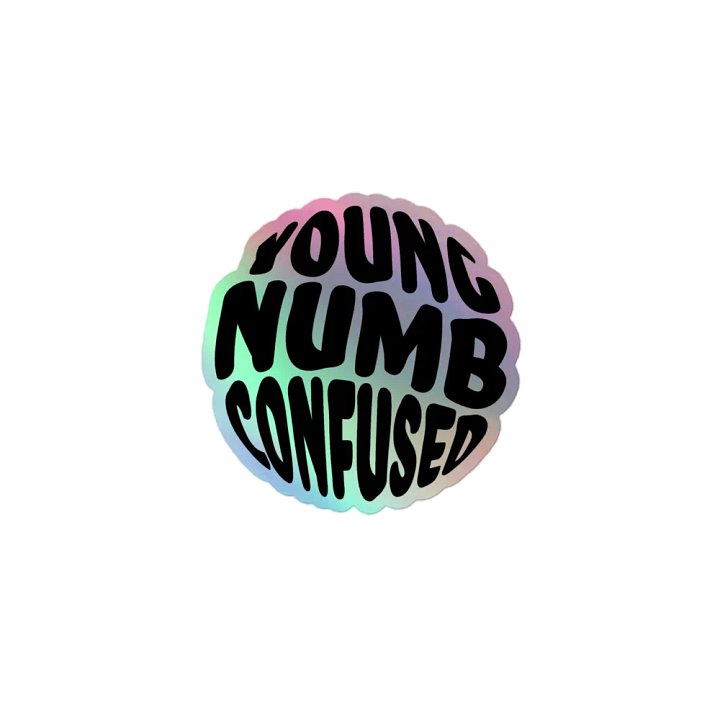 YNC CLUB HOLOGRAPHIC STICKER product image (1)