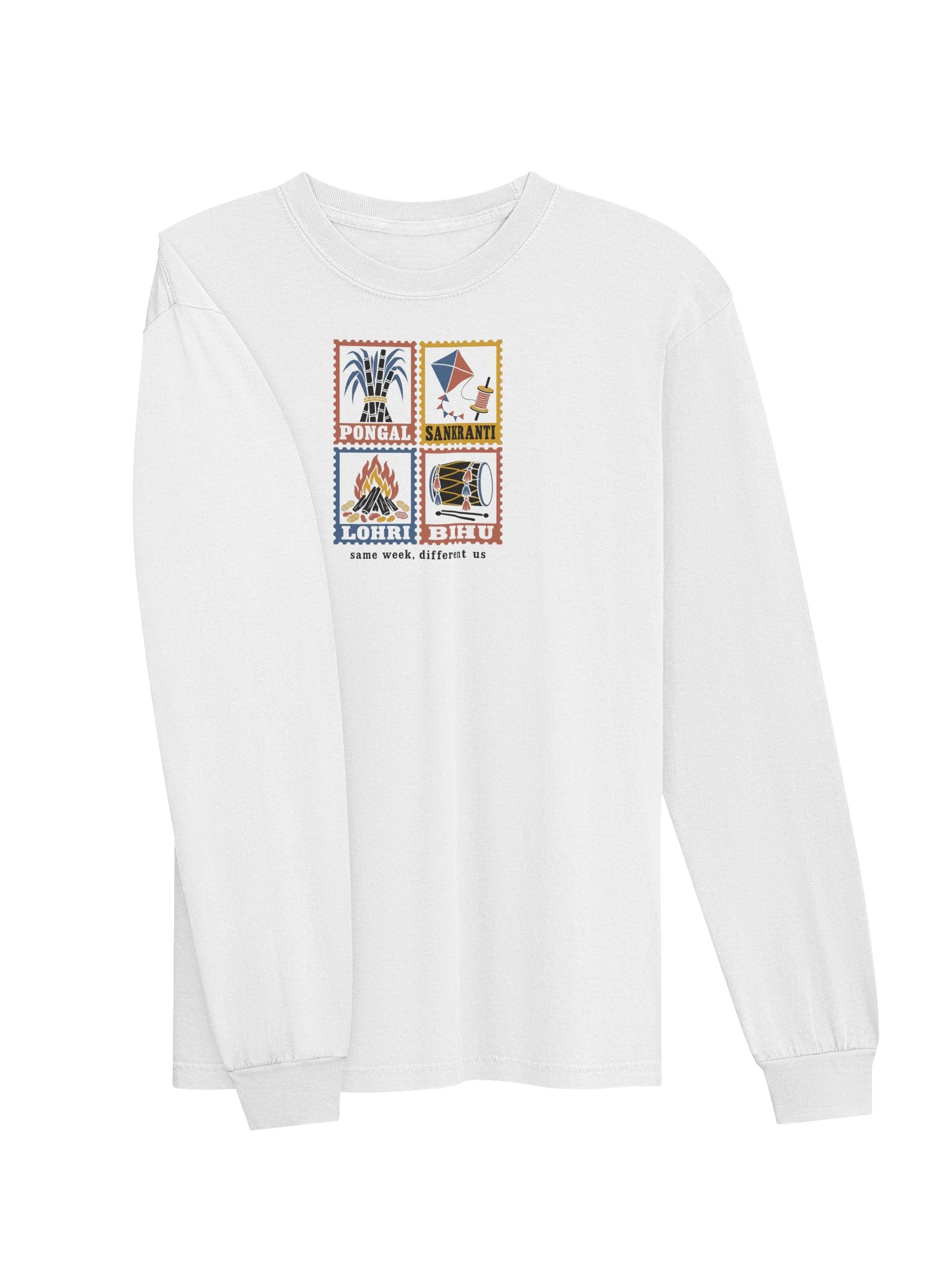 Pongal · Sankranti · Lohri · Bihu (Long Sleeve, Front) product image (3)