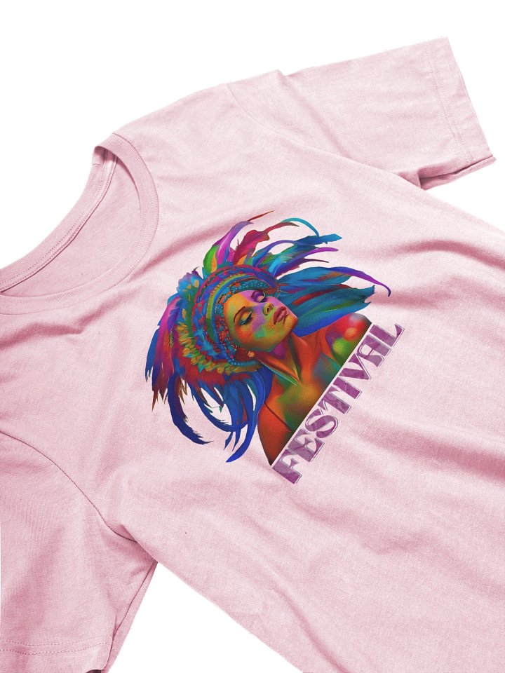 Festival Dreams Feathered T-Shirt product image (2)
