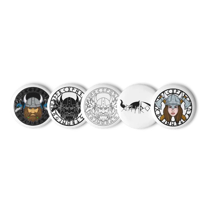 Ashiros Pin Button Set product image (1)