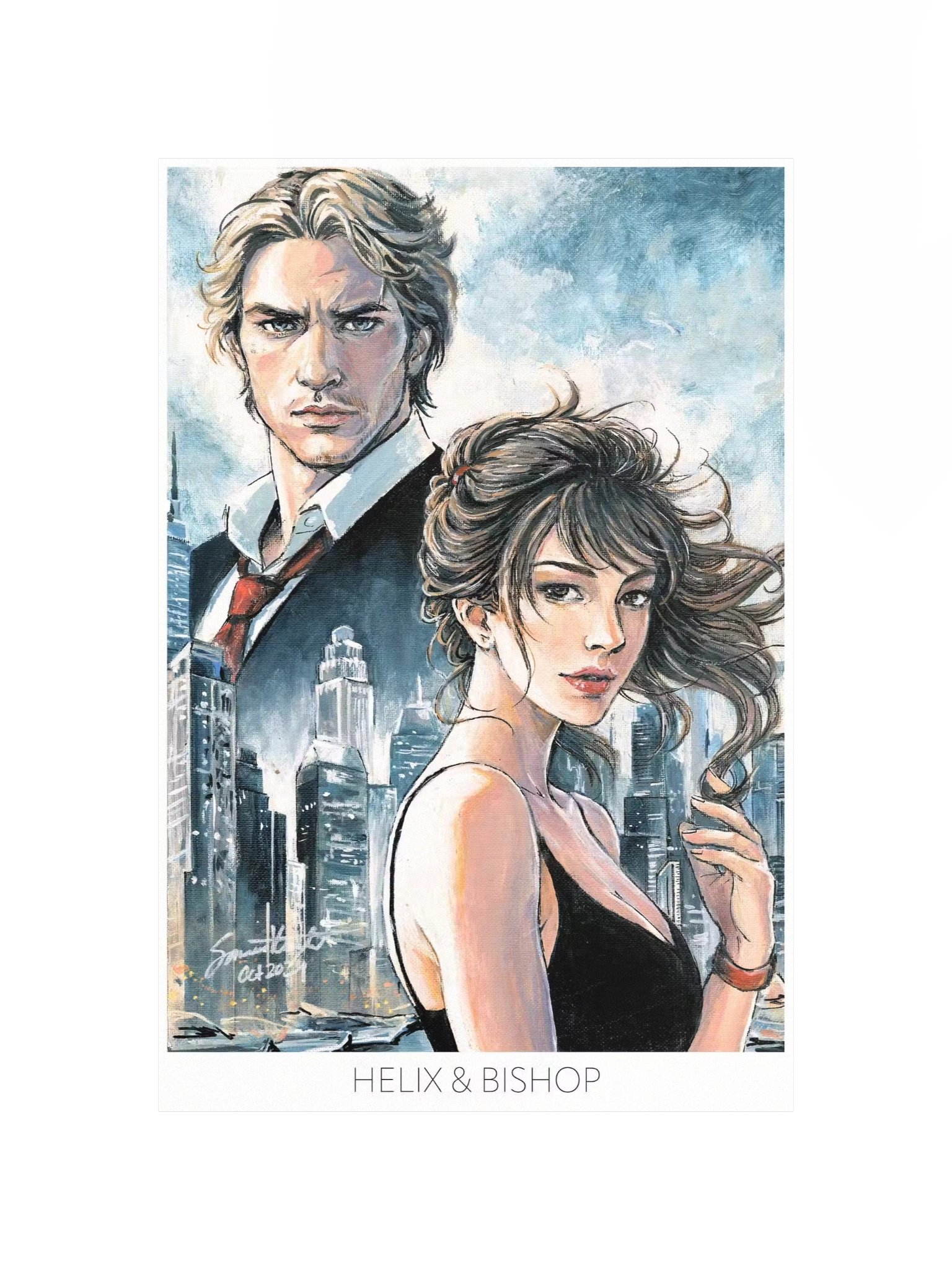 Hong kong poster print product image (4)