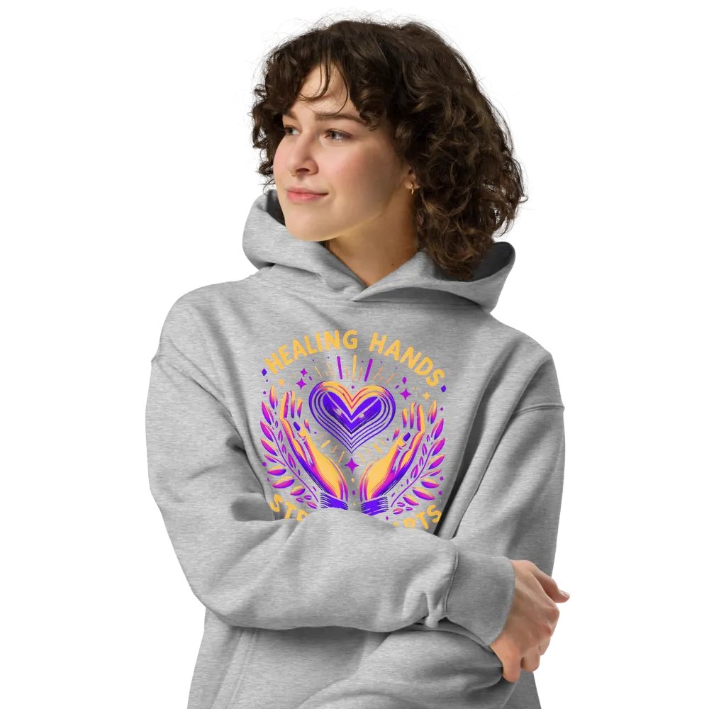 strong hearts ,healing hands hoodie product image (34)