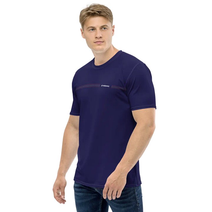 Elevate Tee: Navy product image (2)