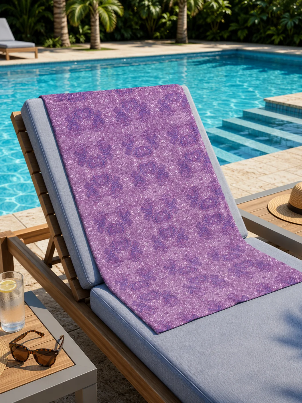Cabbage Whorl Beach Towel product image (1)