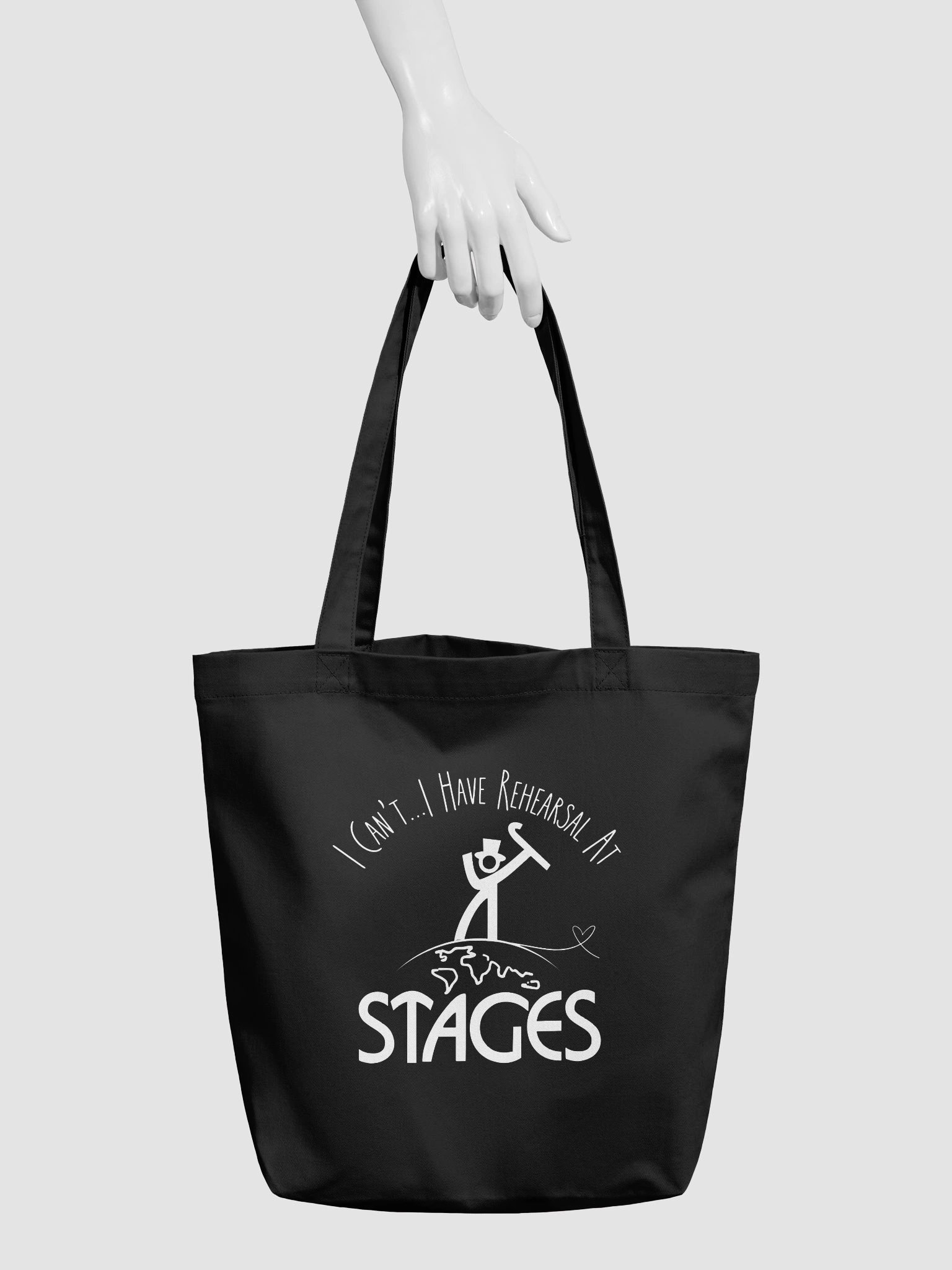 Eco-Friendly Tote Bag Black product image (3)