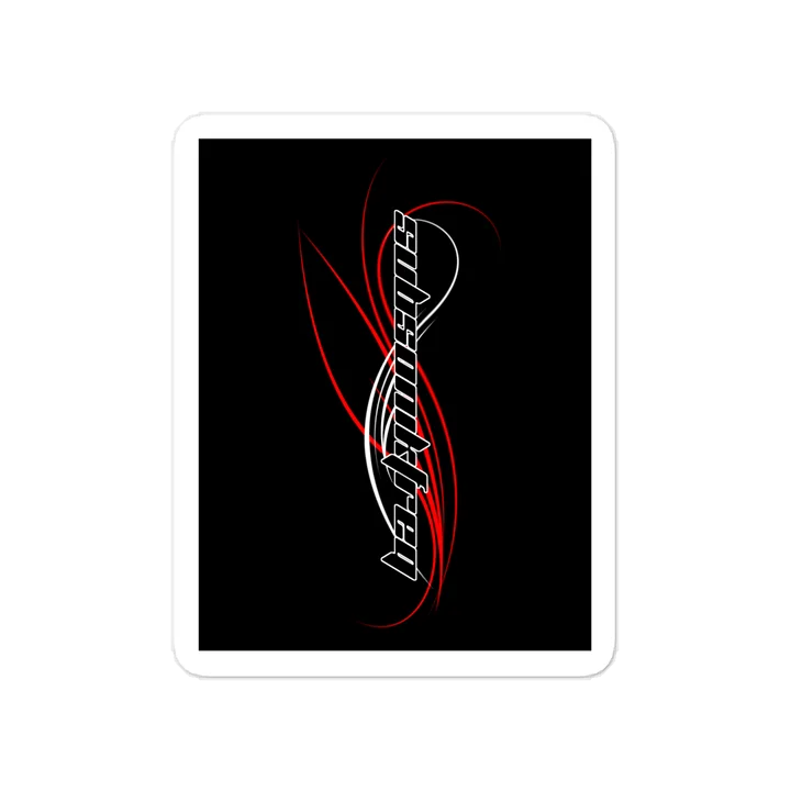 Subsonikfreq Logo Sticker product image (1)