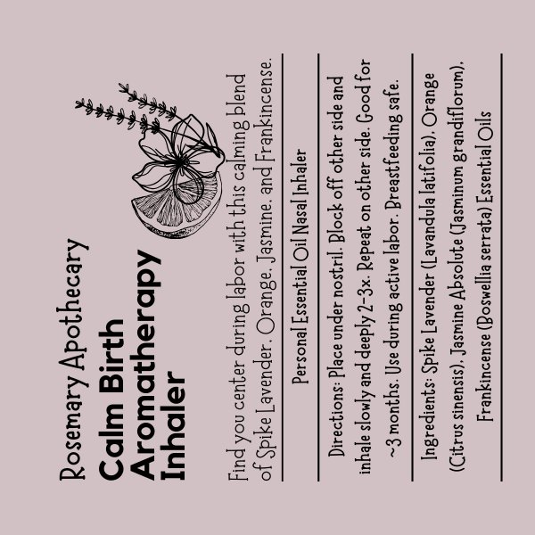 Calm Birth Aromatherapy Inhaler product image (2)