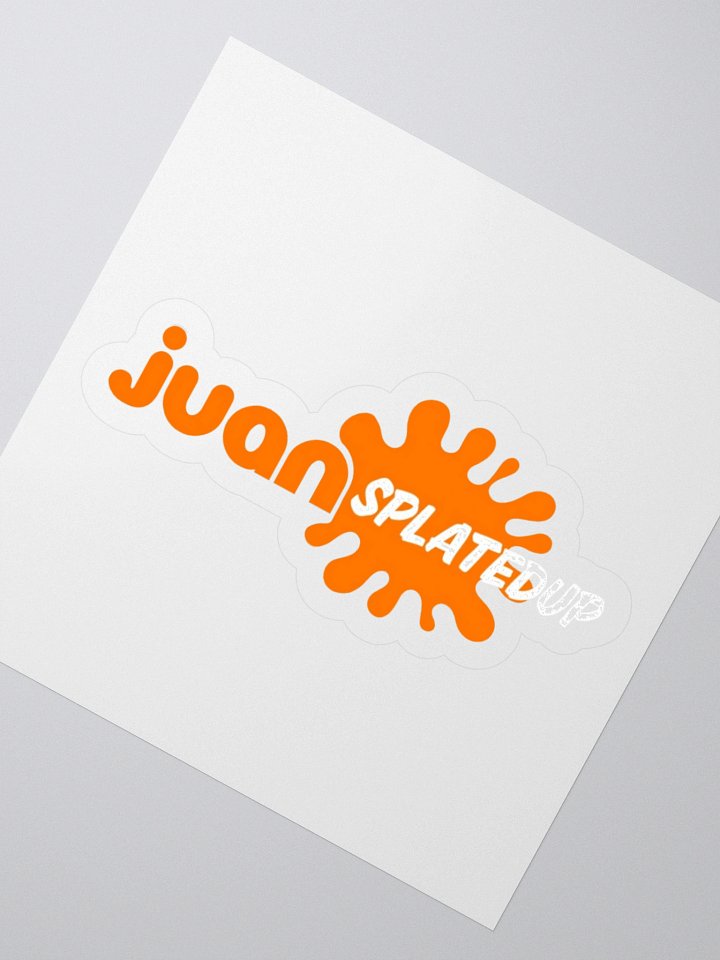 JuanSplatedUp (old logo) Stickers product image (4)