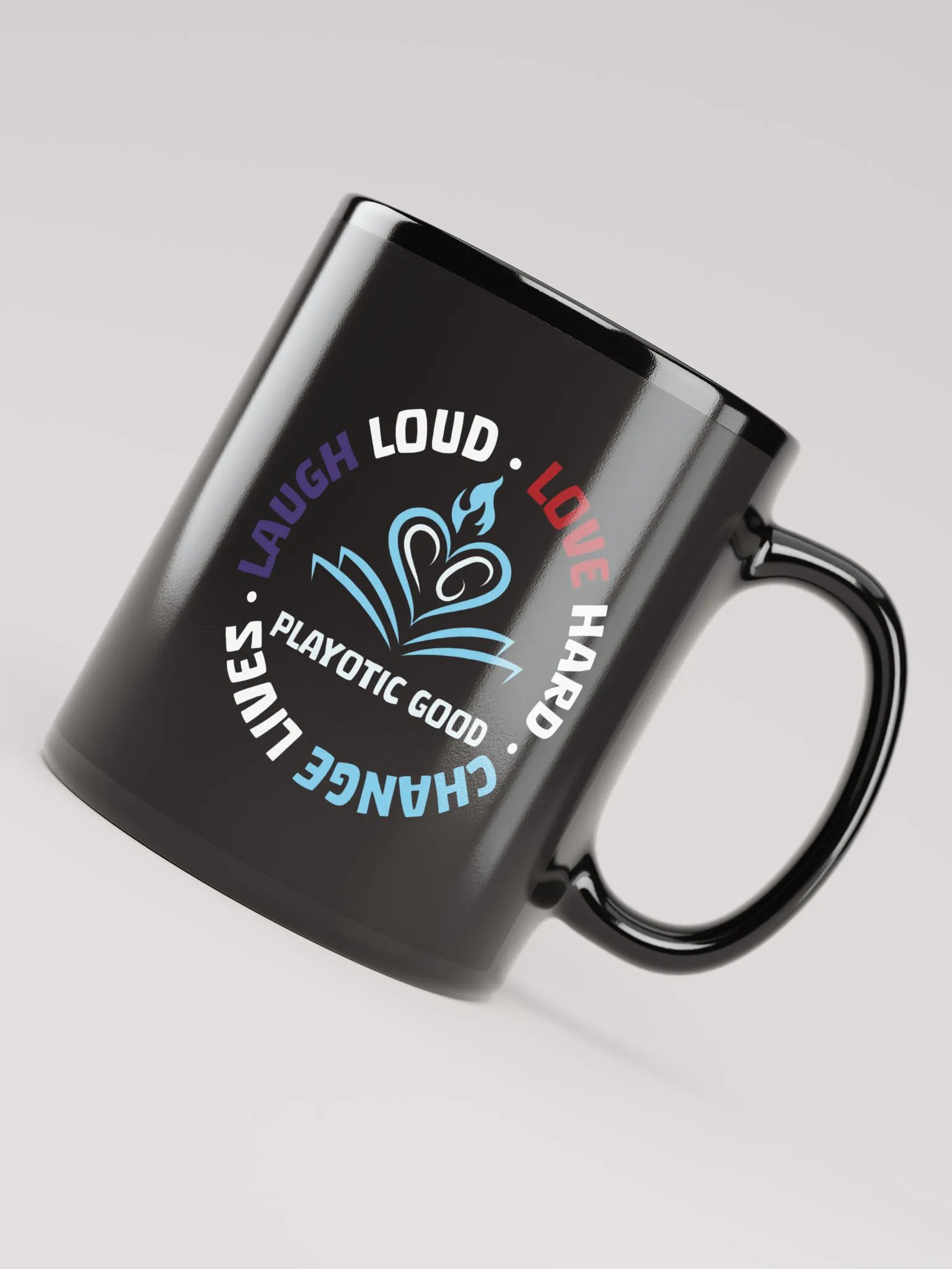 Laugh Loud, Love Hard, Change Lives Mug (Not Microwave or Dishwasher Safe) product image (7)