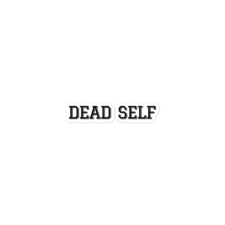 Collegiate Dead Self Die-cut Sticker product image (2)