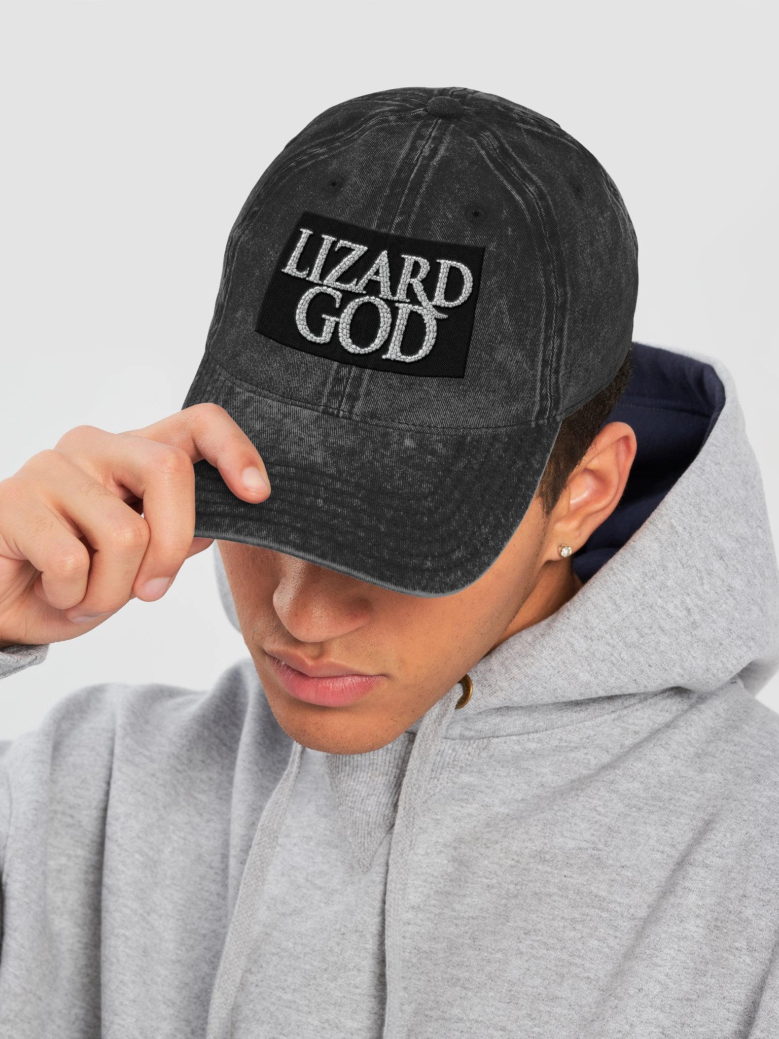 LIZARD GOD - FADED DAD CAP product image (2)