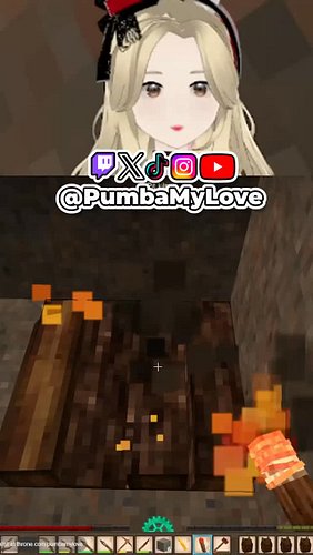 Accidently set myself on fire 😂😂 | PumbaMyLove on Twitch/YouTube #vtuber #twitch #twitchstreamer #youtube #youtuber #vintages...