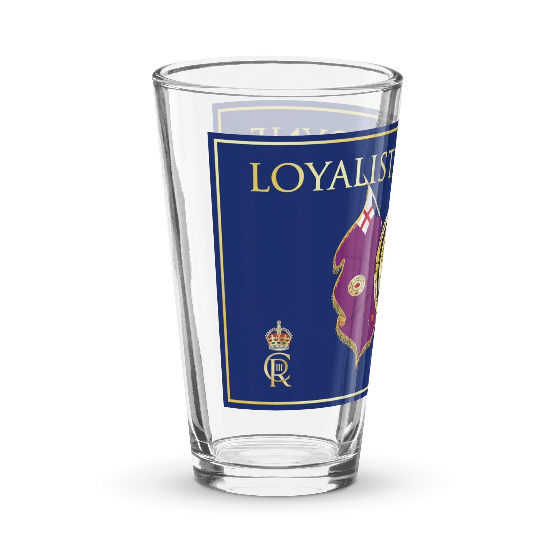 Loyalist Ardoyne Crest Shaker Pint Glass product image (3)