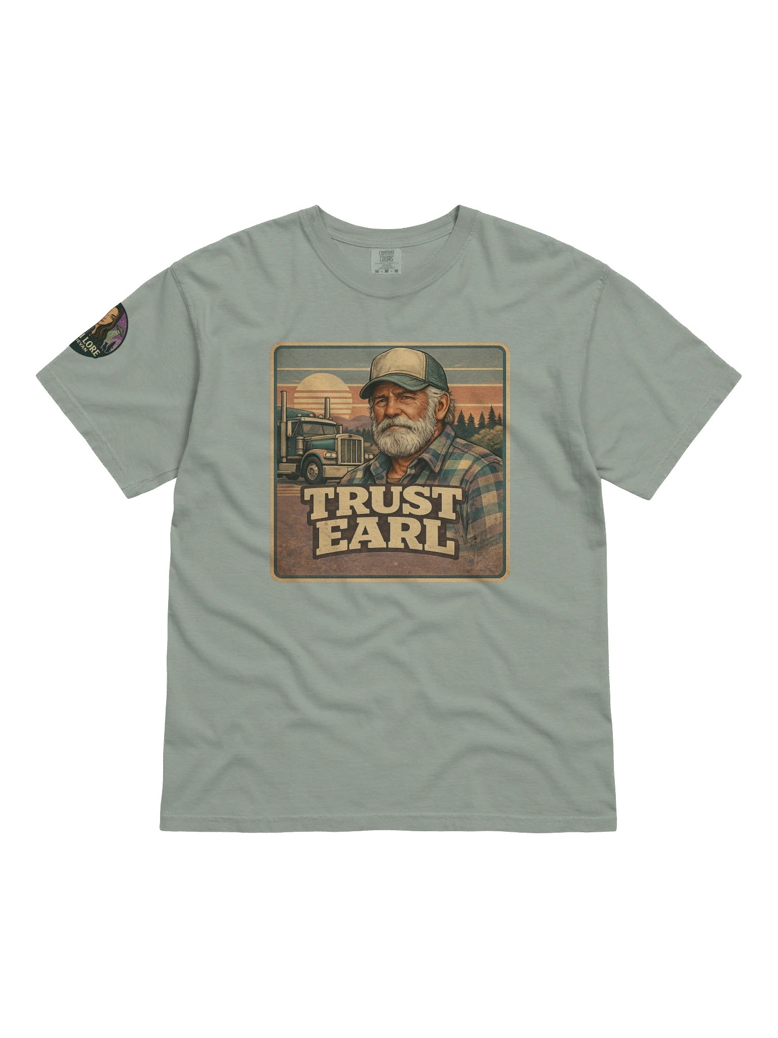 TRUST EARL GARMENT DYED HEAVYWEIGHT T-SHIRT product image (81)
