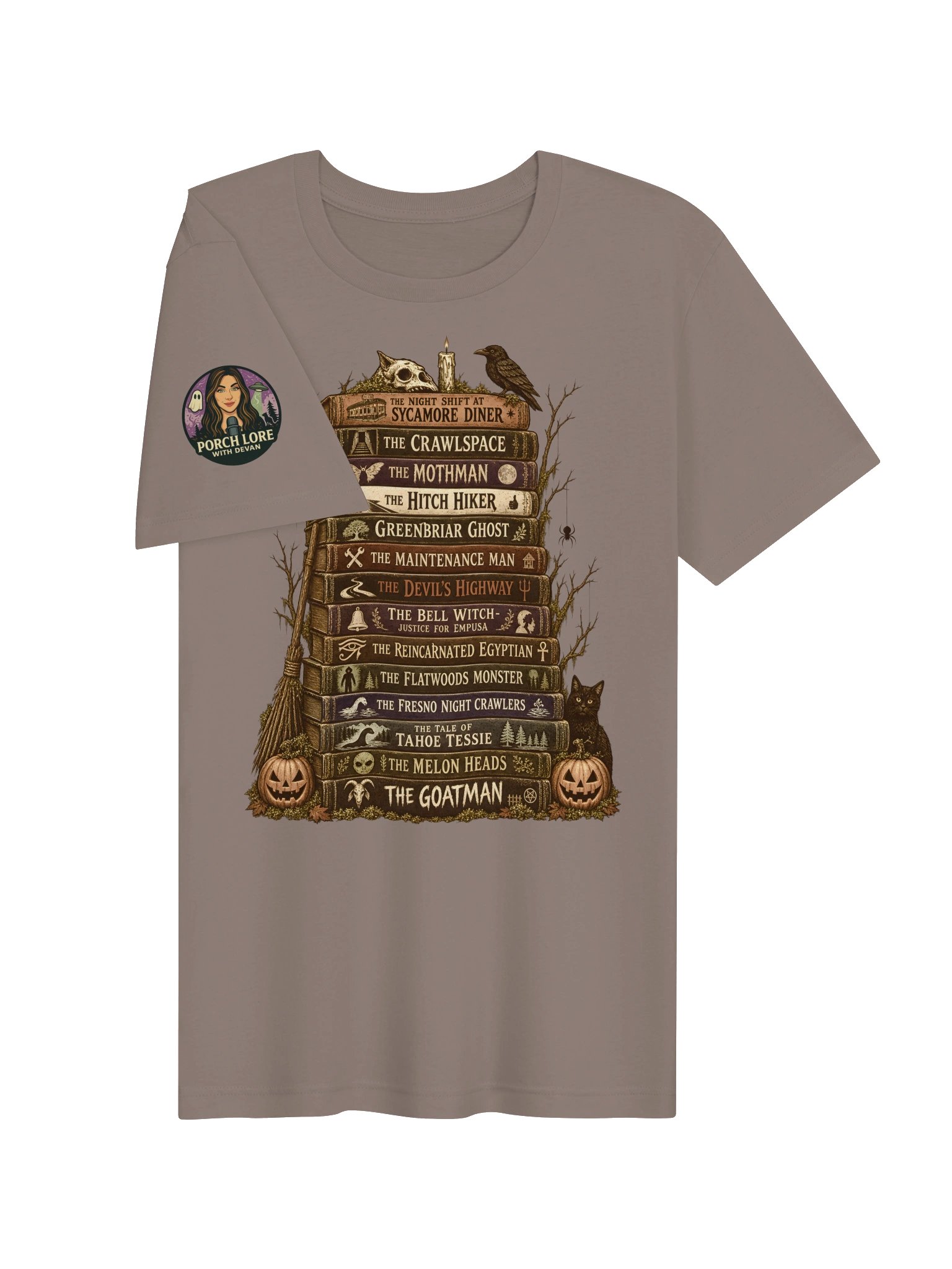 LIMITED EDITION-HALLOWEEN *PORCH TALES* SOFT T-SHIRT product image (4)
