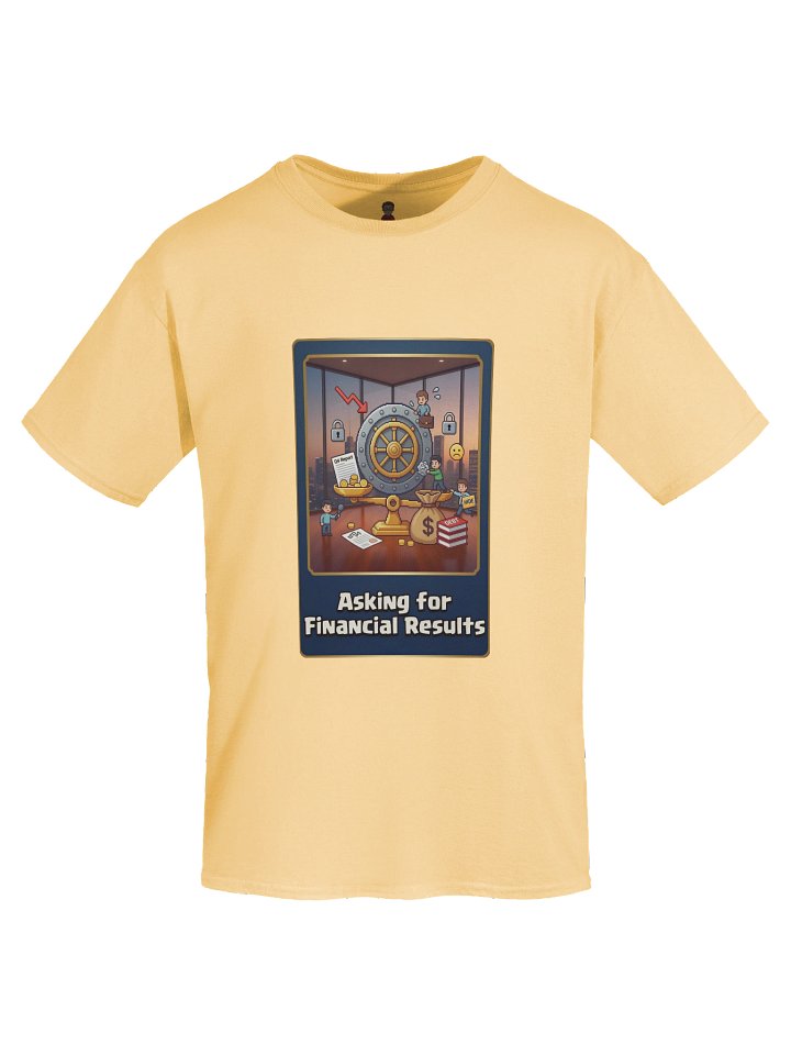 Asking for Financial Results T-shirt product image (1)
