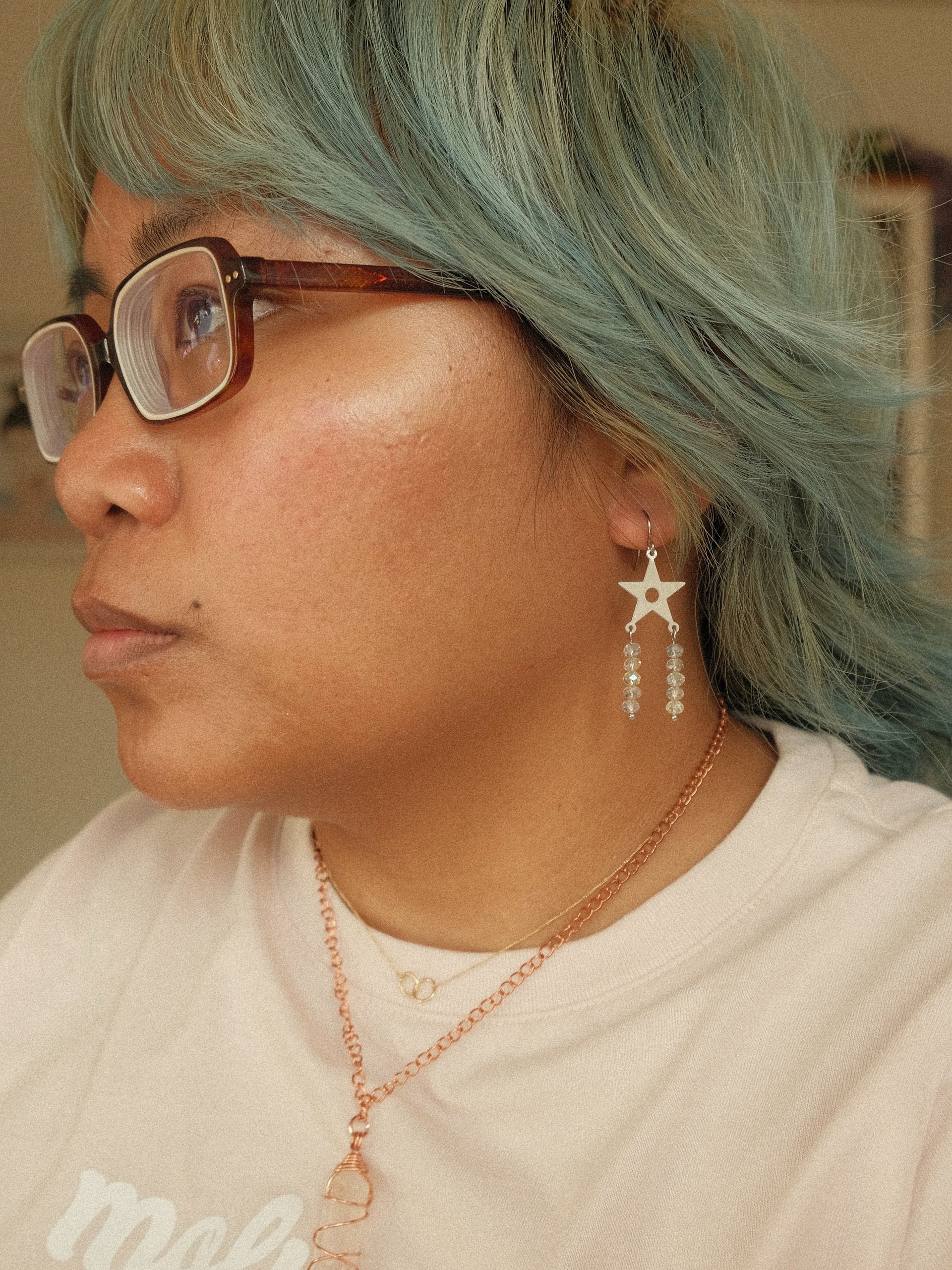 Crystal Star Earrings product image (8)