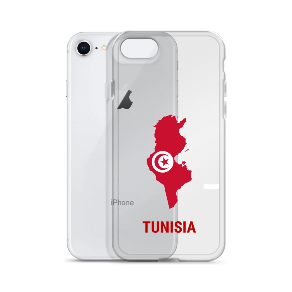 Tunisia 2026 World Cup Flag iPhone Tough Case - Tunisia Soccer Phone Cover - Dual Layer Protective Case product image (2)