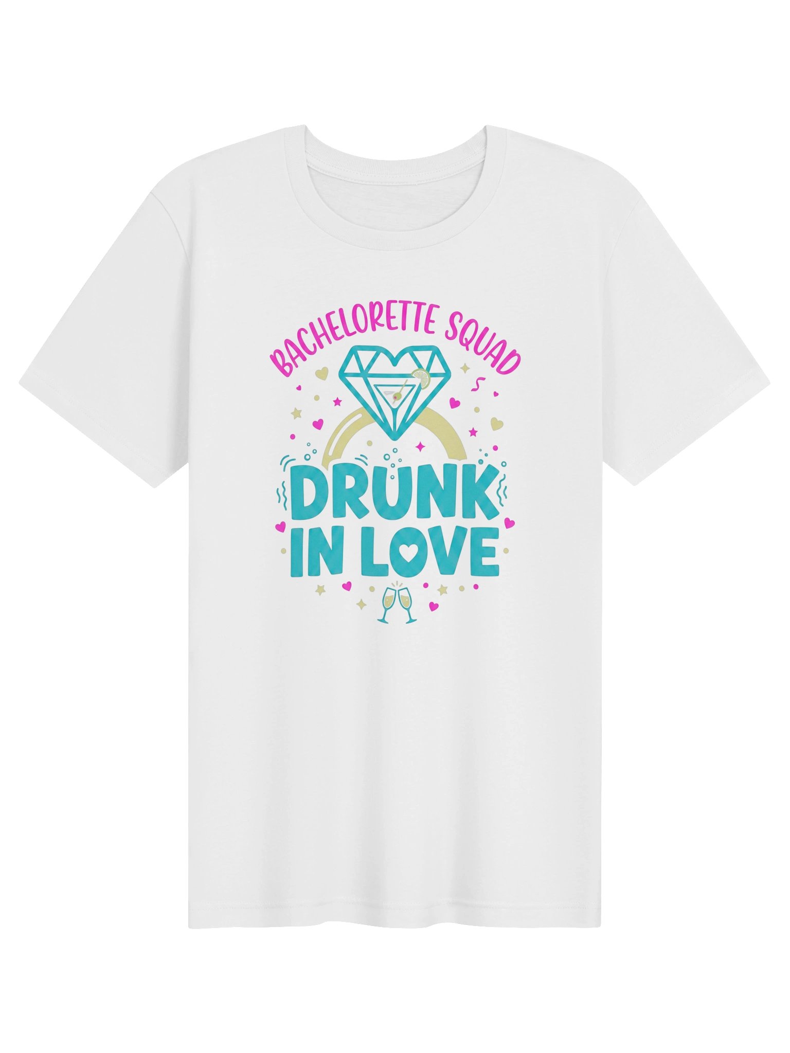 Bachelorette Squad Drunk in Love T-Shirt | Bach Party Tee product image (1)