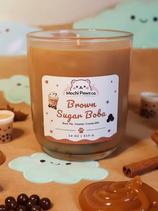 🧋 Brown Sugar Boba Candle product image (2)