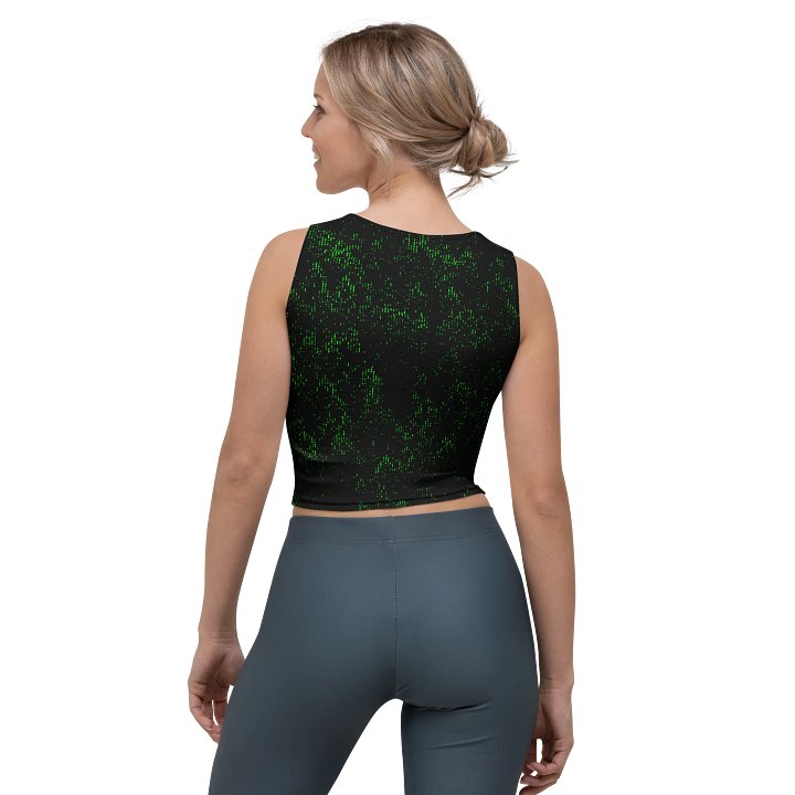 Pixel Trees Cropped Tank product image (2)