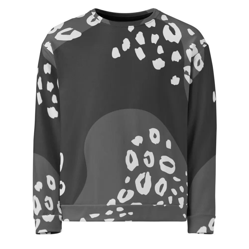 Grey Fluid Leopard All-Over Sweatshirt product image (2)