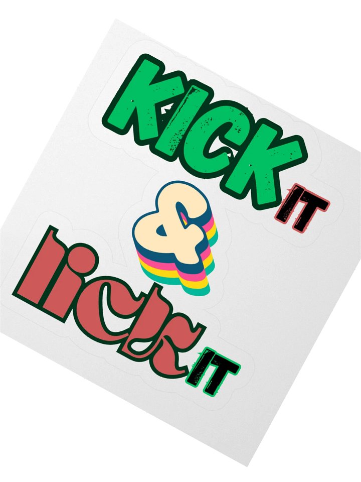 SeaDame - Kick It & Lick It Sticker product image (3)