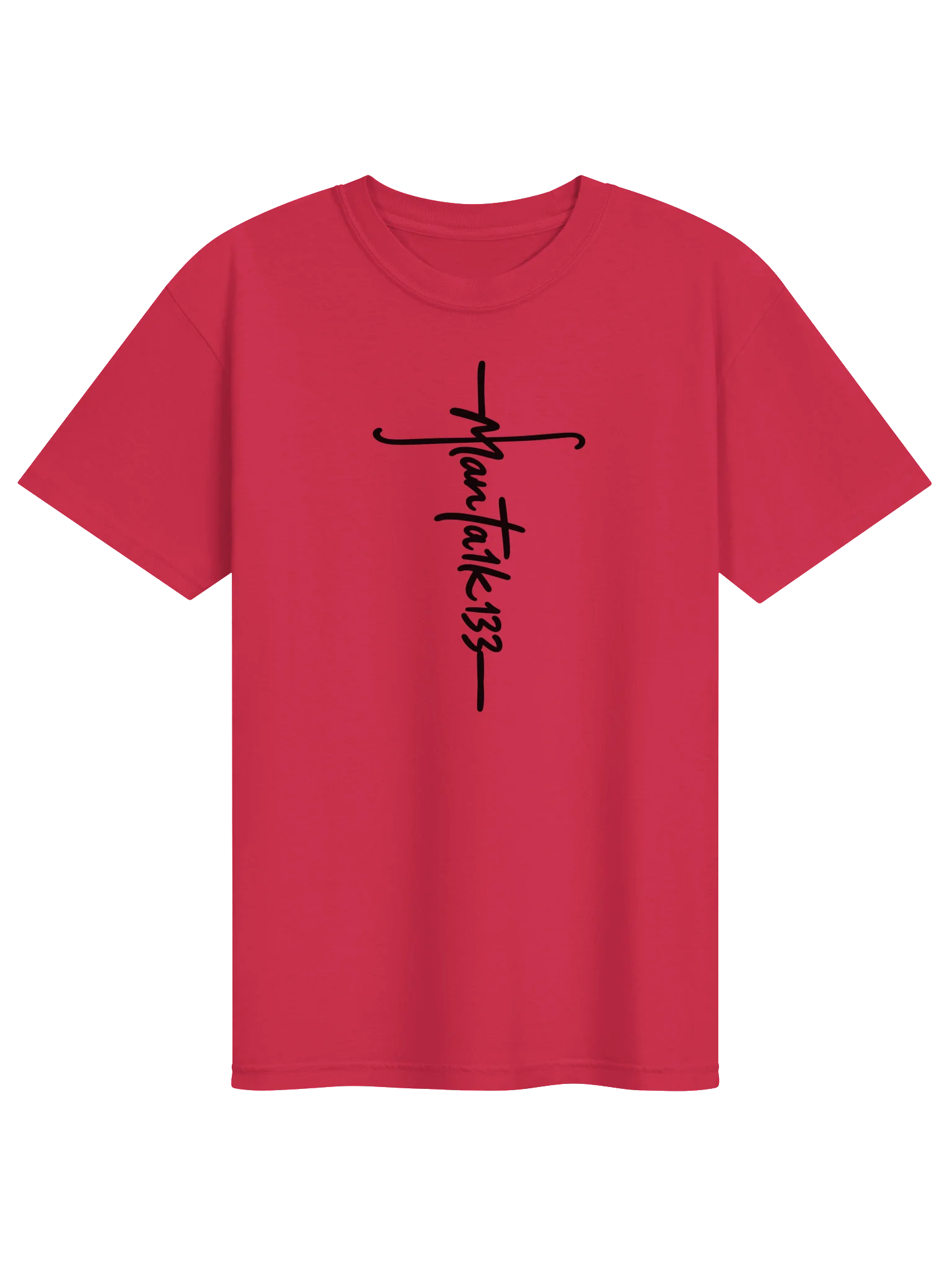 Man Ta1k 133 CROSSOVER T-Shirt — Built on Faith. United by Purpose. product image (9)