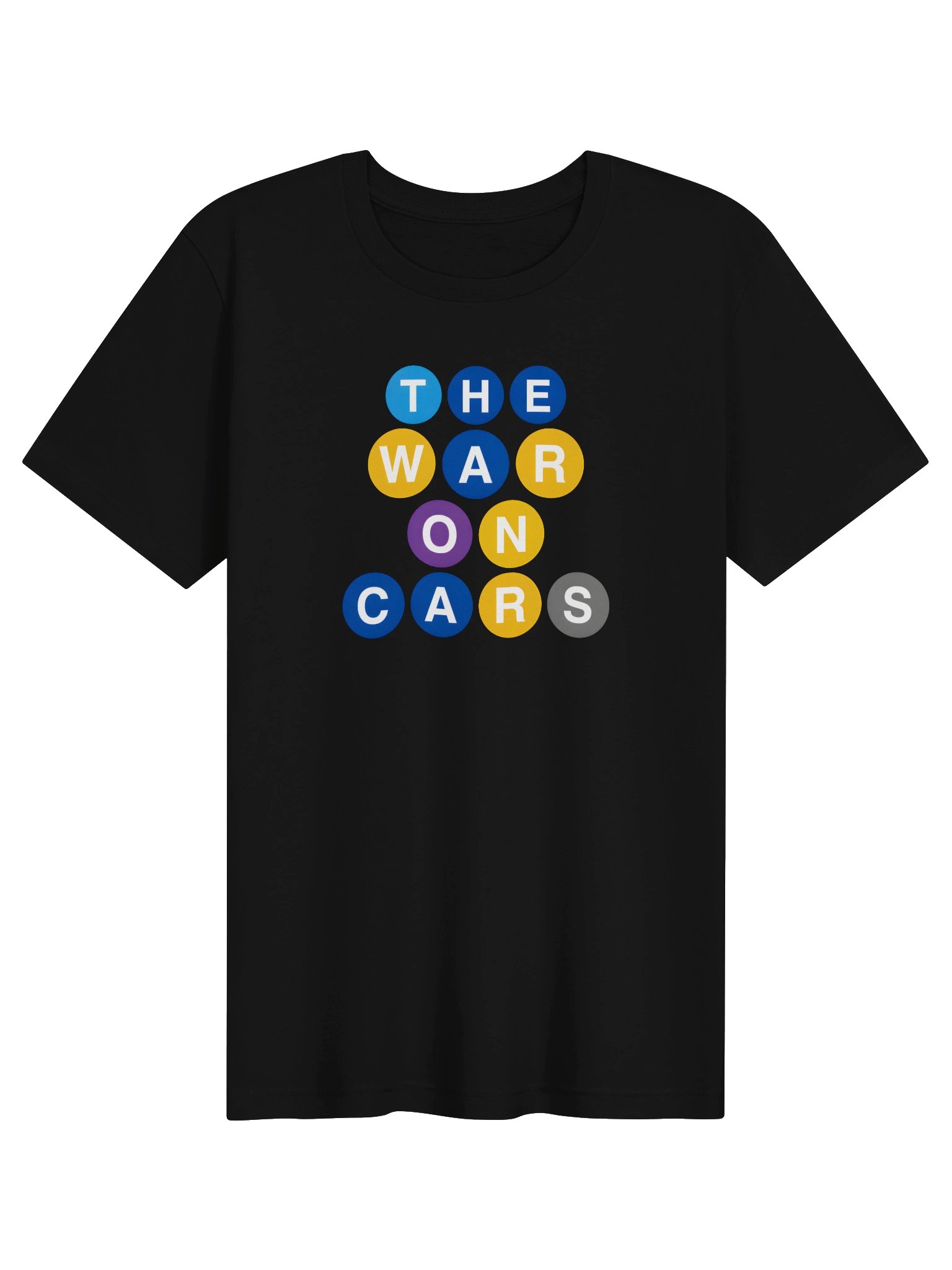 Subway Letters T-shirt product image (1)
