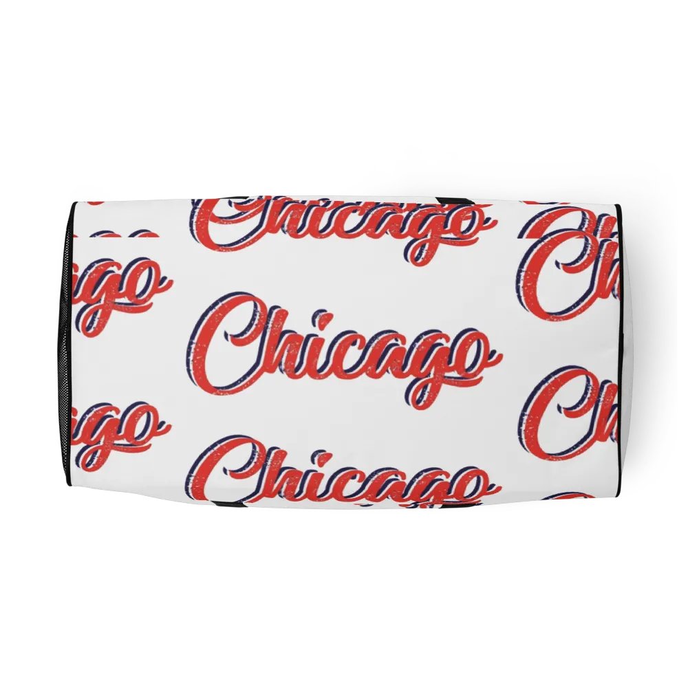 Chicago Retro All-Over Duffle Bag product image (12)
