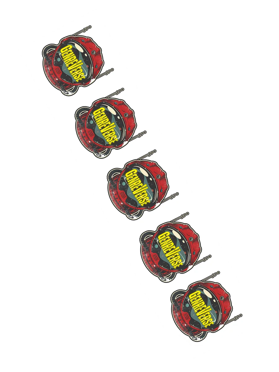 GENREVERSE: Kiss Cut Stickers (Set 1) product image (2)