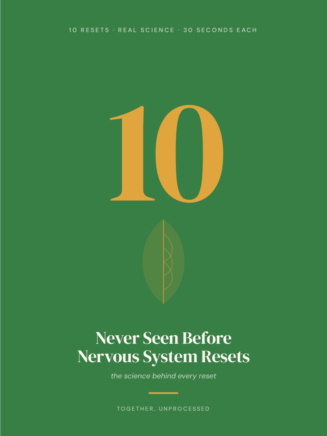 10 Never Seen Before Nervous System Resets