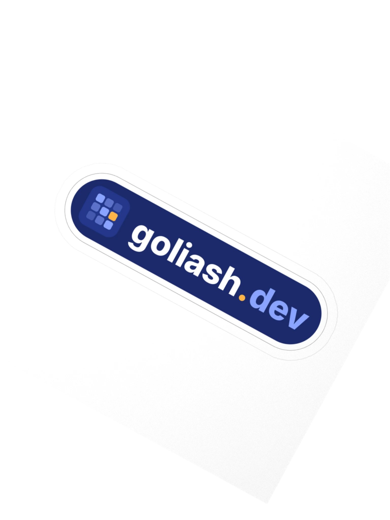 goliash.dev Sticker product image (2)