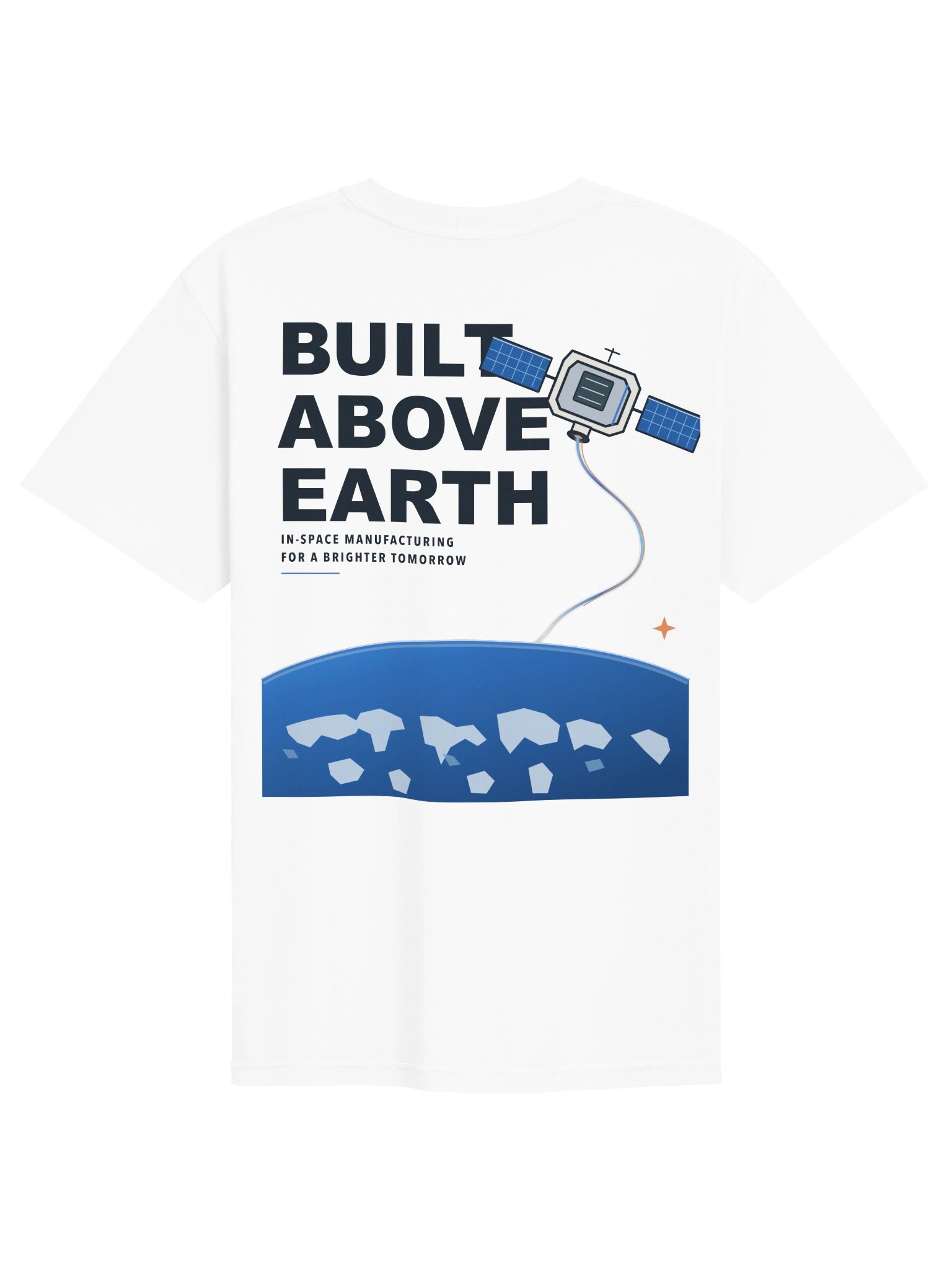 OrbiSky Built Above Earth Heavyweight T-Shirt product image (2)