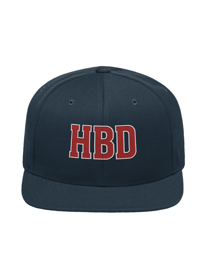 HBD Yupoong Wool Style Blend Snapback Cap product image (1)