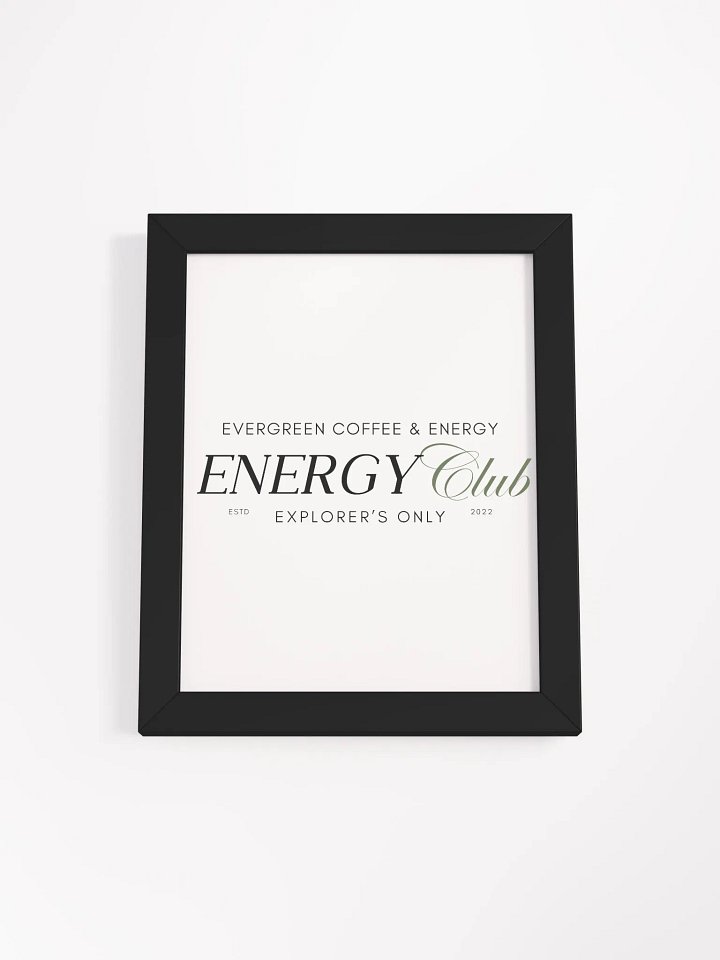 Energy Club Poster | Sip Society product image (2)