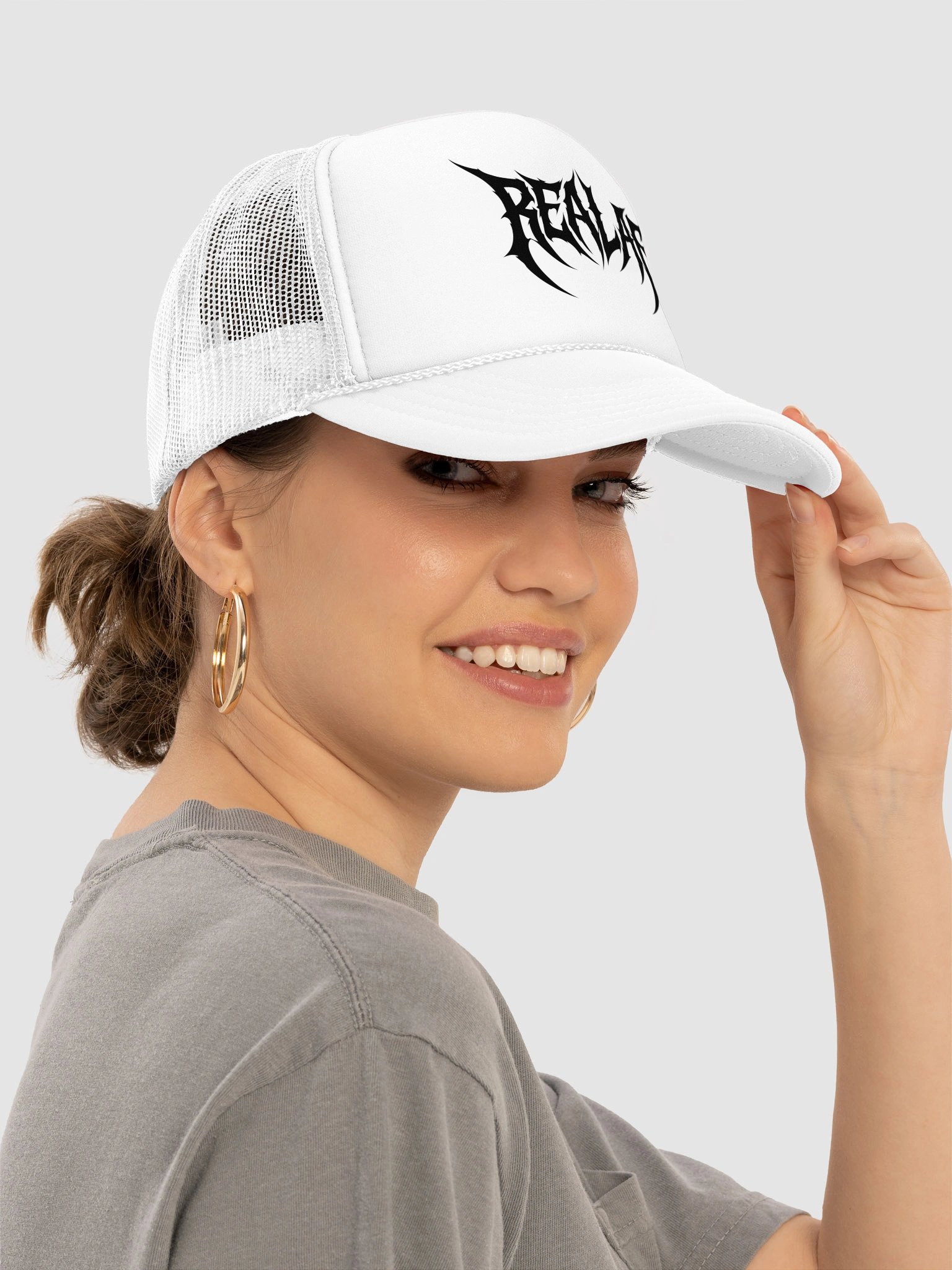 Logo Trucker Hat (White) product image (3)
