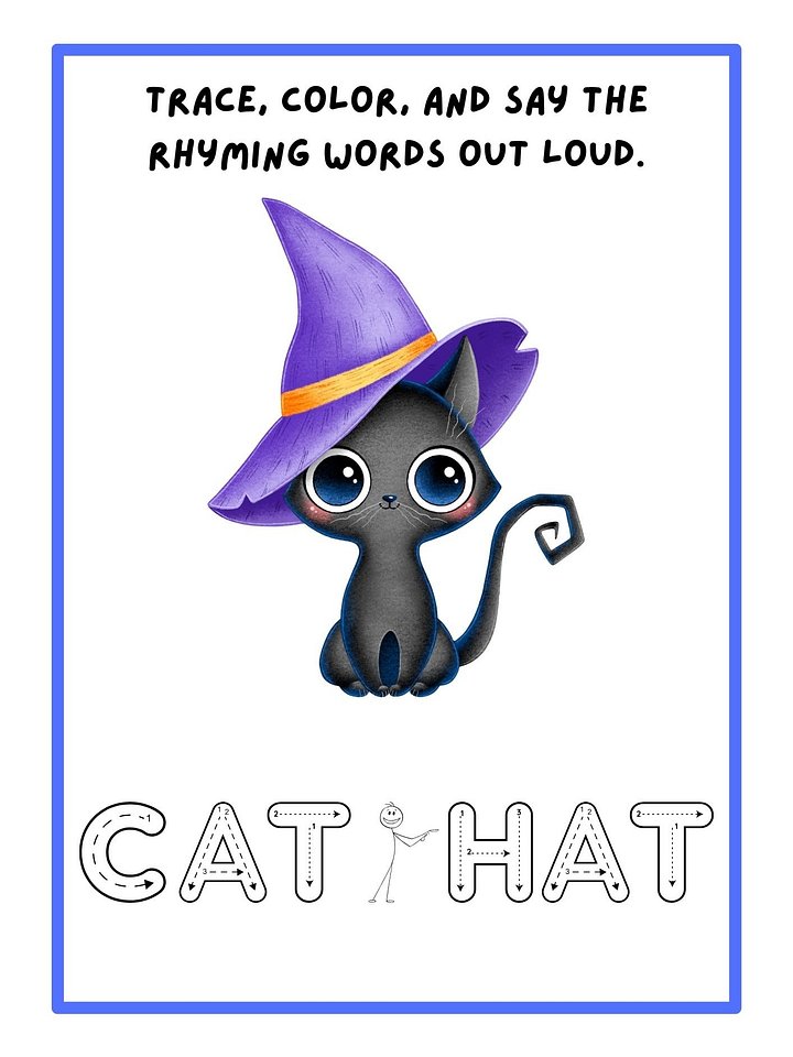 Rhyme Time Printable Worksheets product image (2)