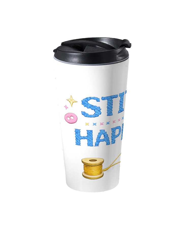 Stitch Happens Travel Mug product image (2)