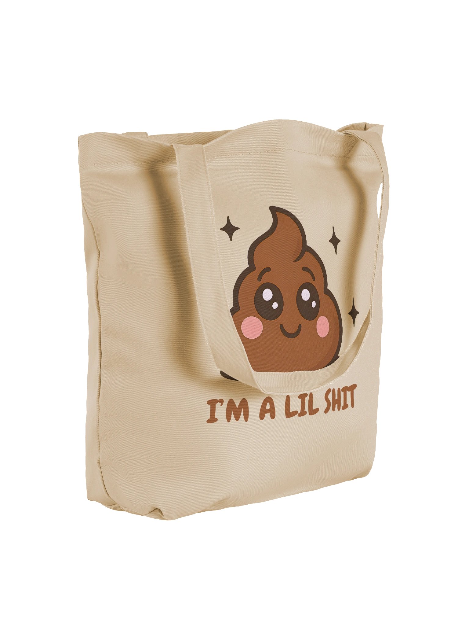 I'm a lil shit tote bag product image (4)